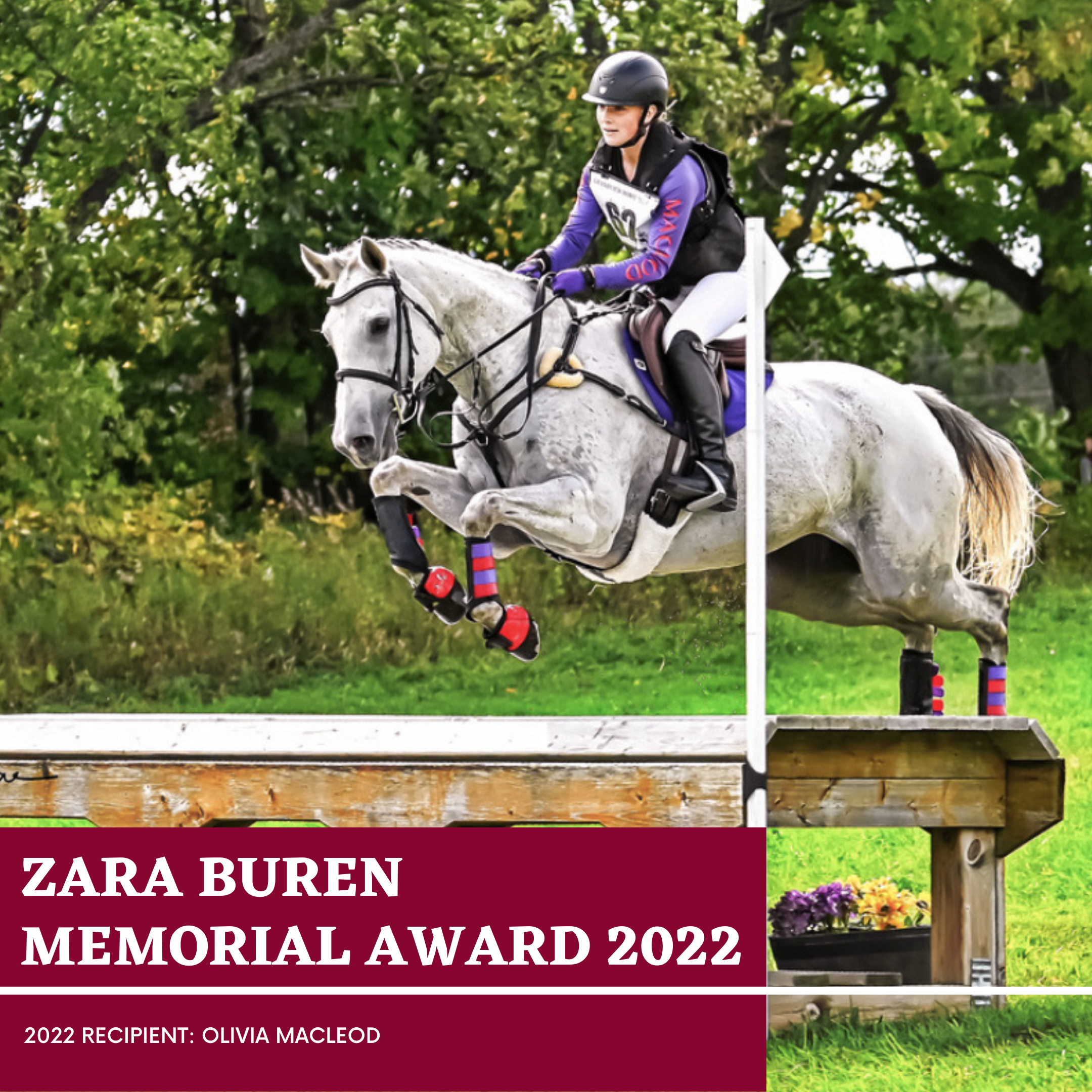 Zara Buren Memorial Award 2022 Recipient Olivia MacLeod